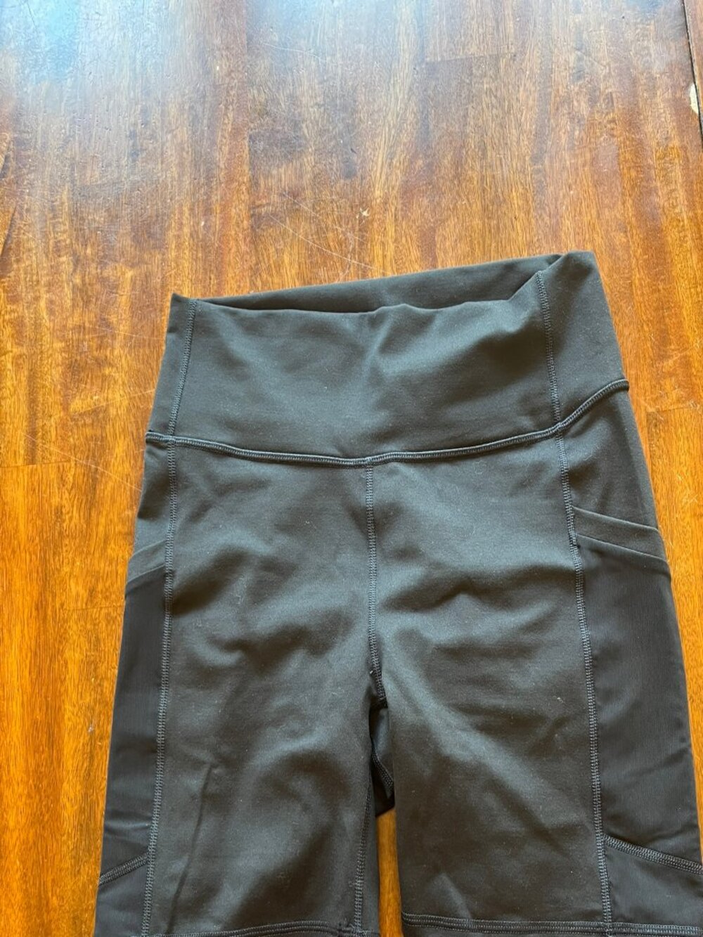 Fabletics PowerHold Biker Shorts Black High Waist Size L - Picture 2 of 5
